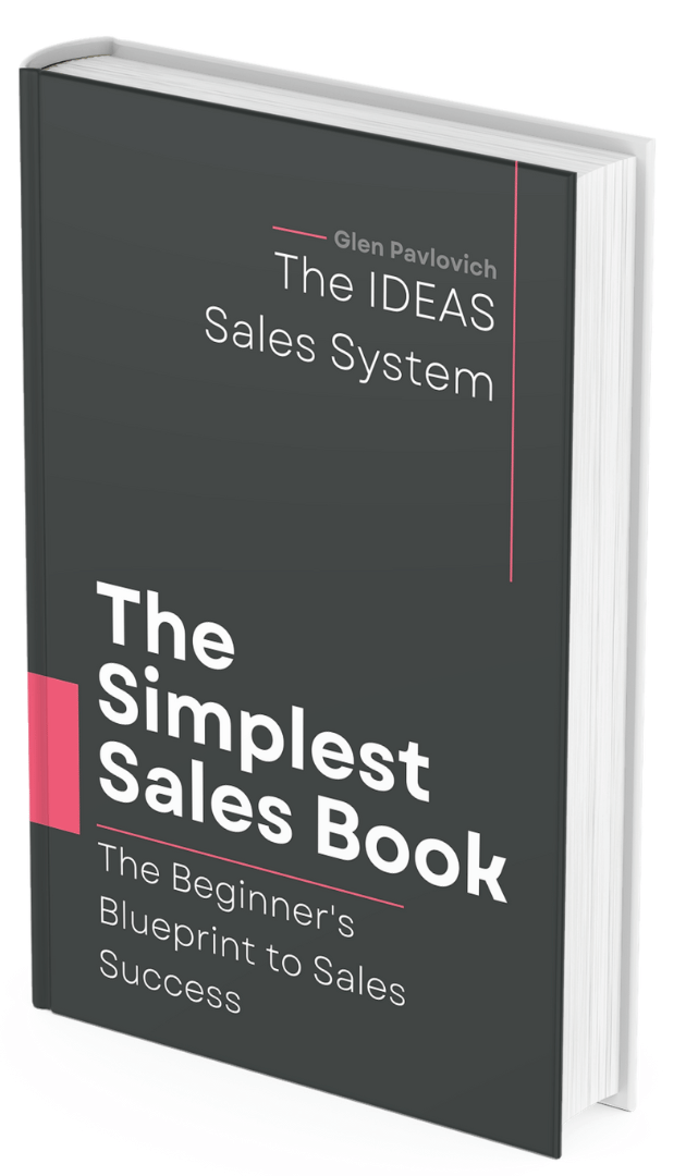 The Simplest Sales Book - The Beginner's Blueprint to Sales Success - Buy now on Amazon